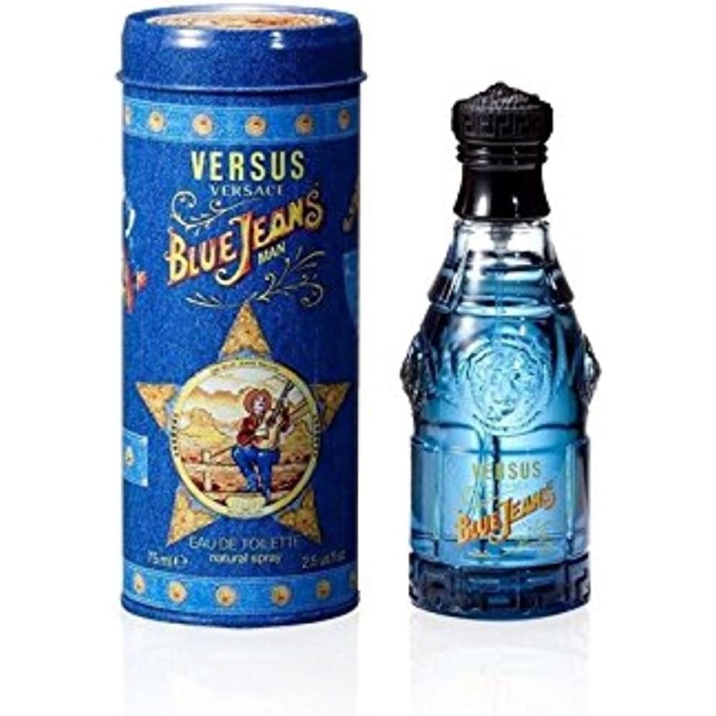 ⁦Versace Blue Jeans By Versace - For Him - EDT - 75ml⁩ - الصورة ⁦4⁩