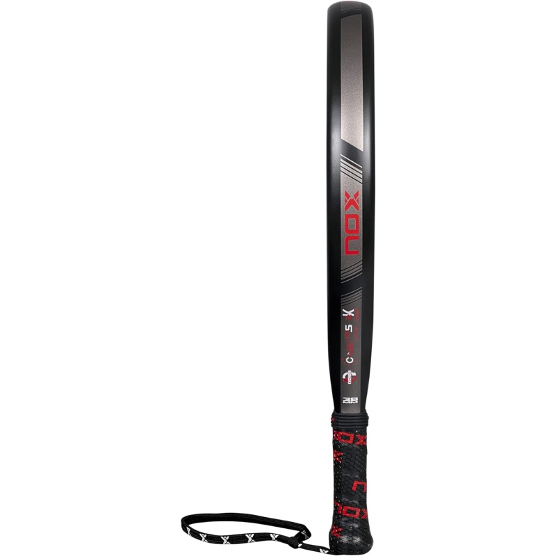⁦NOX Padel Racket Set – Exclusive Series, Black – Red, Standard (Amazon Exclusive Set 22)⁩ - الصورة ⁦3⁩