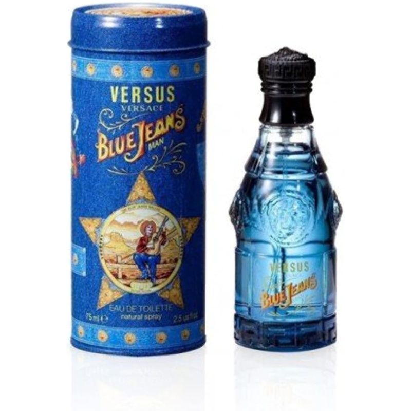 ⁦Versace Blue Jeans By Versace - For Him - EDT - 75ml⁩ - الصورة ⁦7⁩