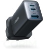 Anker USB C Plug, 735 Charger (Nano II 65W), PPS 3-Port Fast Compact USB C Charger
