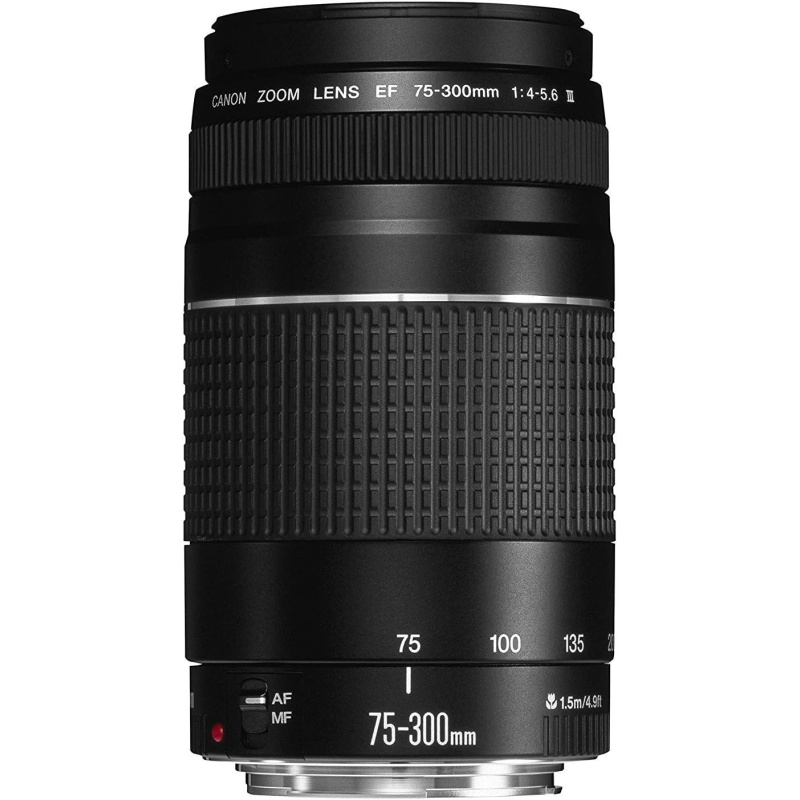 Canon Ef 75-300mm F/4-5.6 Iii Telephoto Zoom Lens For Slr Cameras