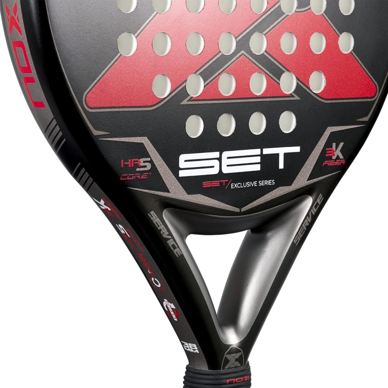 ⁦NOX Padel Racket Set – Exclusive Series, Black – Red, Standard (Amazon Exclusive Set 22)⁩ - الصورة ⁦5⁩
