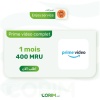 برايم فيديو حساب كامل شهر - Prime video complet 1 mois