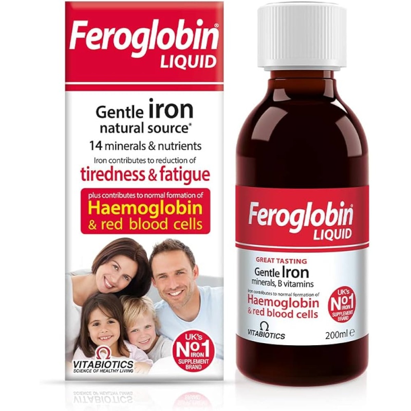 Vitabiotics Feroglobin B12 Liquid - 200ml