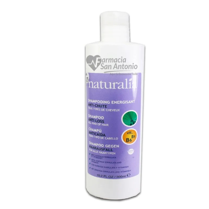 NATURALIA Shampooing Energisant Anti - chute 300ML - Citymall