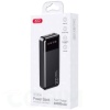 XO - Power Bank Fast Charge 20W - 20000mAh - شاحن محمول سريع الشحن مع منفذ USB C للإخراج والإدخال ومنفذ USB A للإخراج