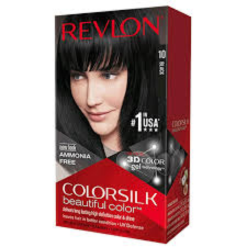 revlon colorsilk beautiful color - #10 black