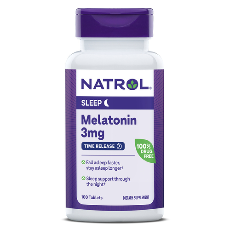 Natrol Melatonin Time Release - 3mg