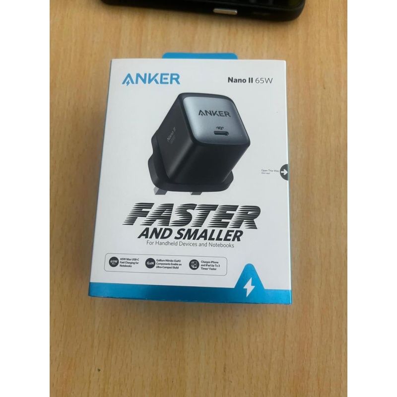 ⁦Anker Fast Charging USB-C 65W -أنكر تت للشحن السريع متوافق مع الهواتف و النوت بوكس⁩ - الصورة ⁦2⁩