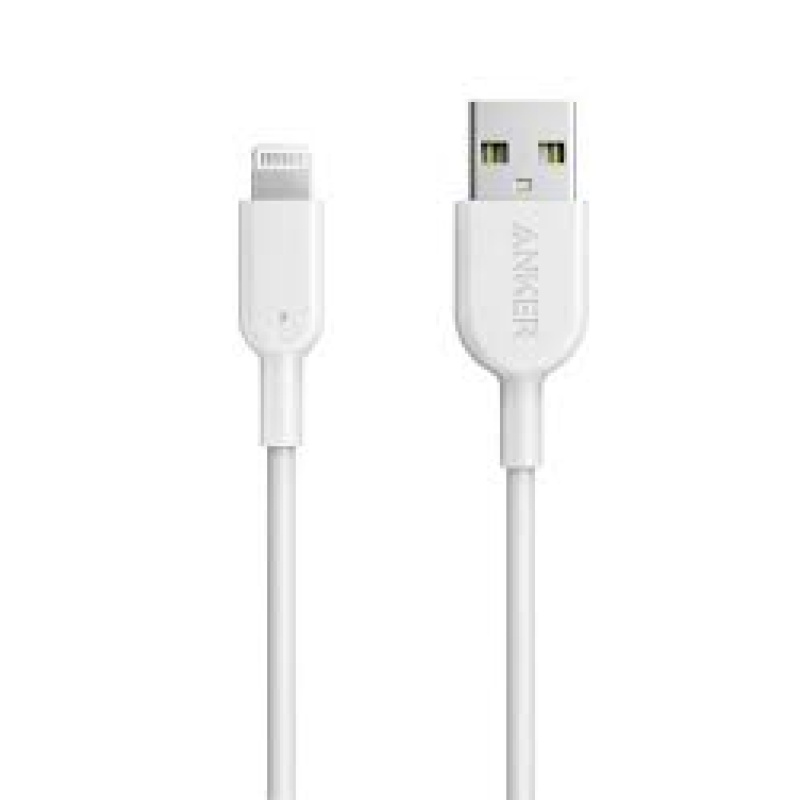 Anker Fast Charging Cable USB-A With Lightning - أنكر كابل شحن متوافق مع آيفون و آيباد