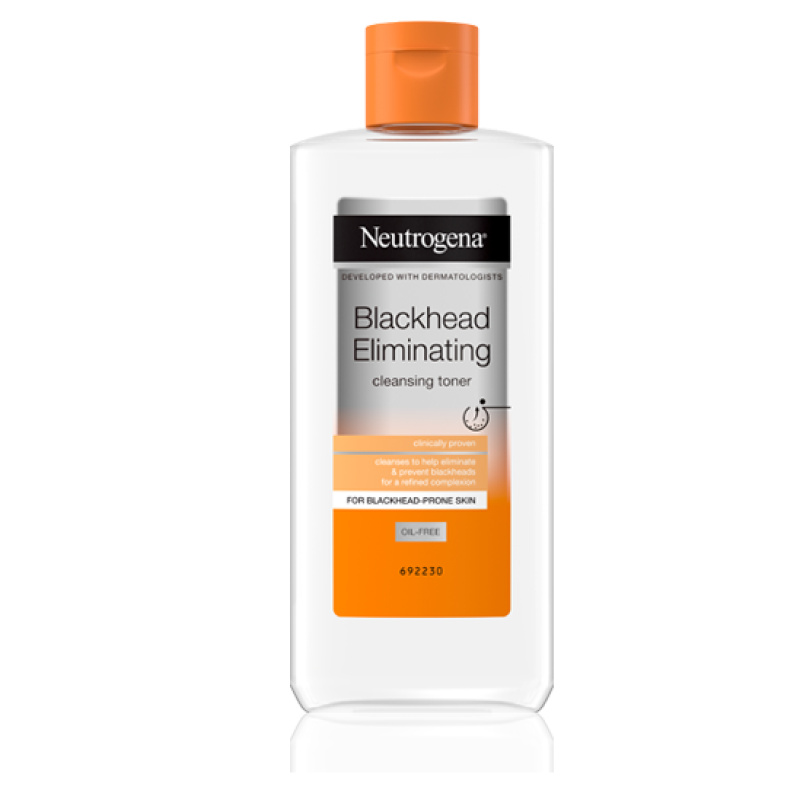 neutrogena blackhead eliminating cleansing toner 200ml