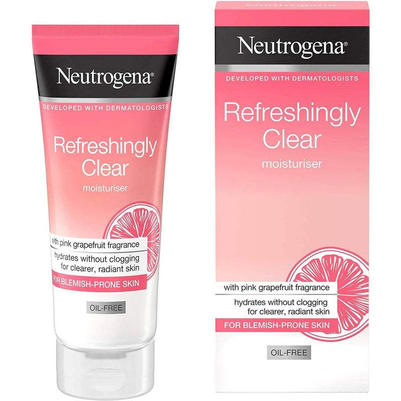 neutrogena refreshingly clear moisturiser oil