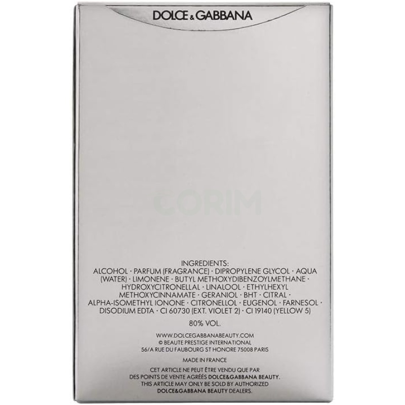 ⁦The One Grey by Dolce & Gabbana - For Him - Eau De Toilette Intense Spray, 100 ml⁩ - الصورة ⁦2⁩