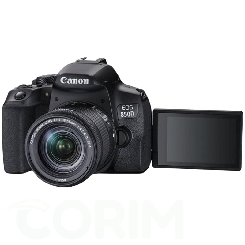 Canon EOS 850D DSLR Camera + 18-55mm Lens