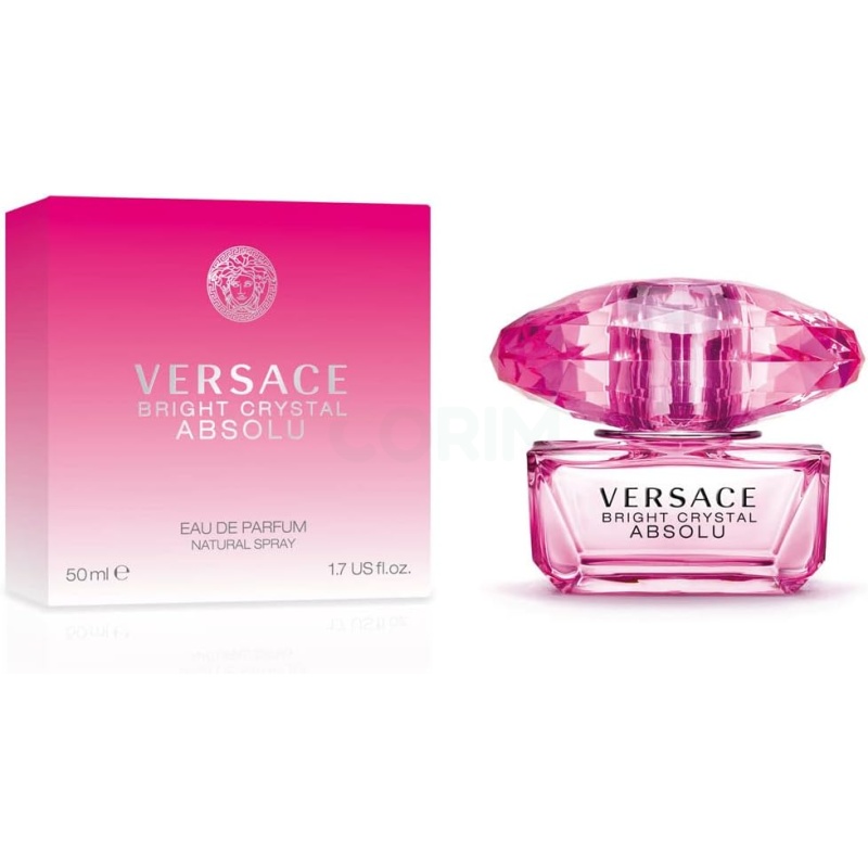 ⁦Bright Crystal Absolu By Versace - For Her - Eau De Parfum, 50 ML⁩ - الصورة ⁦2⁩