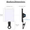 ⁦NEEWER LED Selfie Light with Clip⁩ - الصورة ⁦7⁩