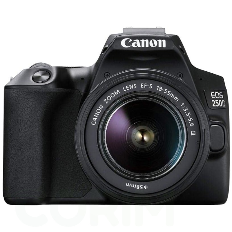 Canon EOS 250D DSLR Camera + 18-55mm Lens