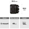⁦Sony FE 50mm f/1.8 E-Mount Lens⁩ - الصورة ⁦6⁩