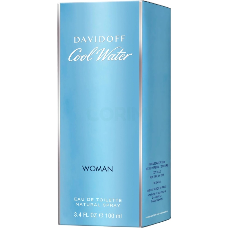 ⁦Cool Water by Davidoff - For Her - Eau de Toilette⁩ - الصورة ⁦3⁩