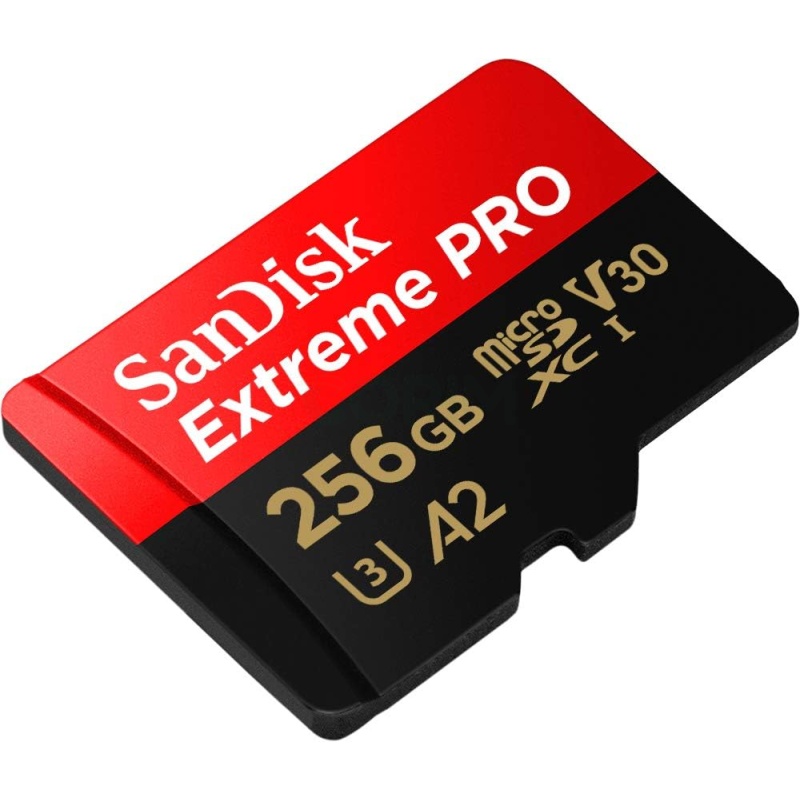 ⁦SanDisk 256GB Extreme PRO microSD UHS-I (200MB/s)⁩ - الصورة ⁦2⁩