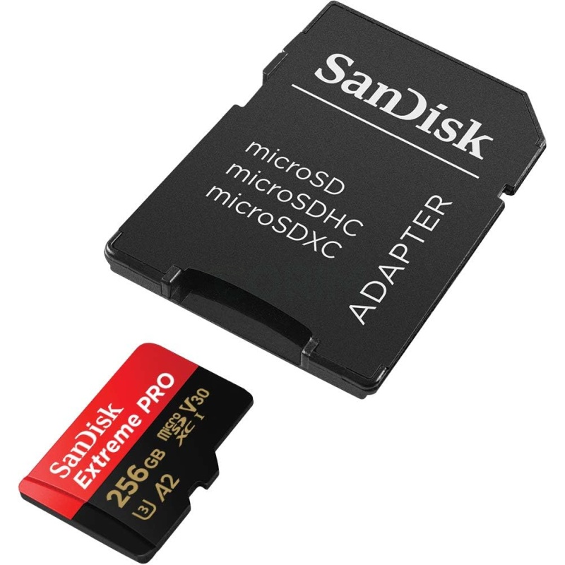 ⁦SanDisk 256GB Extreme PRO microSD UHS-I (200MB/s)⁩ - الصورة ⁦4⁩