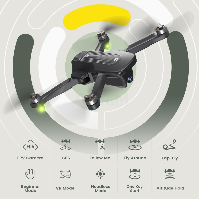 ⁦Holy Stone HS175D GPS Drone with 4K Camera⁩ - الصورة ⁦5⁩