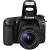 ⁦Canon EOS 80D DSLR Camera + 18-55mm Lens⁩ - الصورة ⁦3⁩