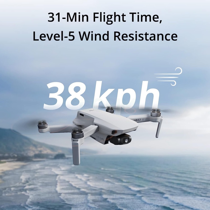 ⁦DJI Mini 2 SE Drone - Lightweight & Portable⁩ - الصورة ⁦4⁩