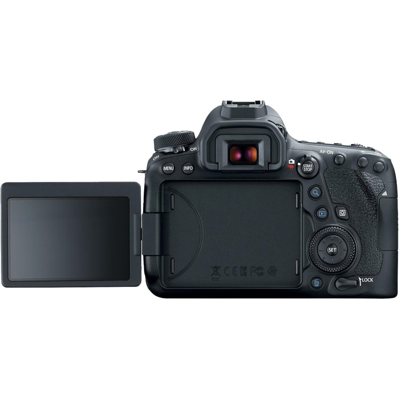 ⁦Canon EOS 6D Mark II DSLR Camera (Body Only)⁩ - الصورة ⁦3⁩