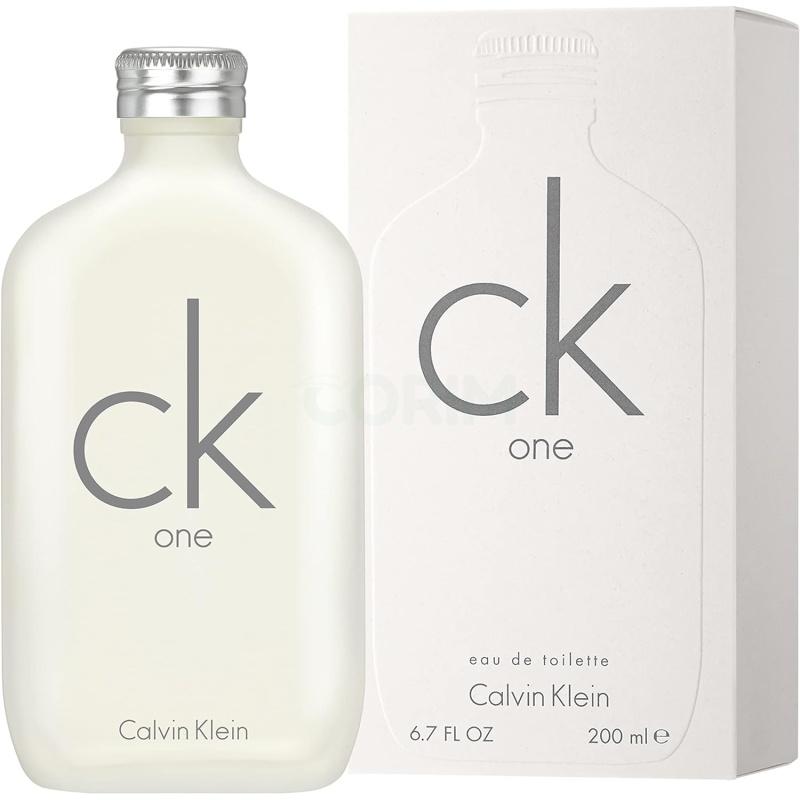 ⁦Calvin Klein CK One Perfume - For Unisex - Eau De Toilette 200ML⁩ - الصورة ⁦2⁩