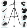 ⁦Eocean 136cm Tripod for Camera & Phone⁩ - الصورة ⁦3⁩