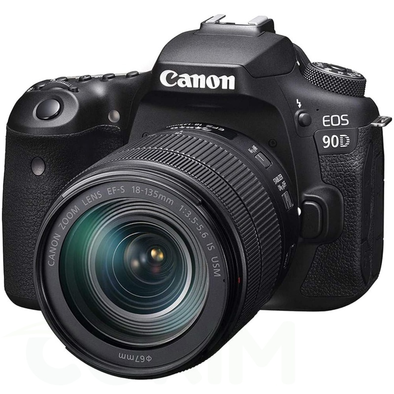 Canon 90D DSLR Camera + 18-135mm Lens