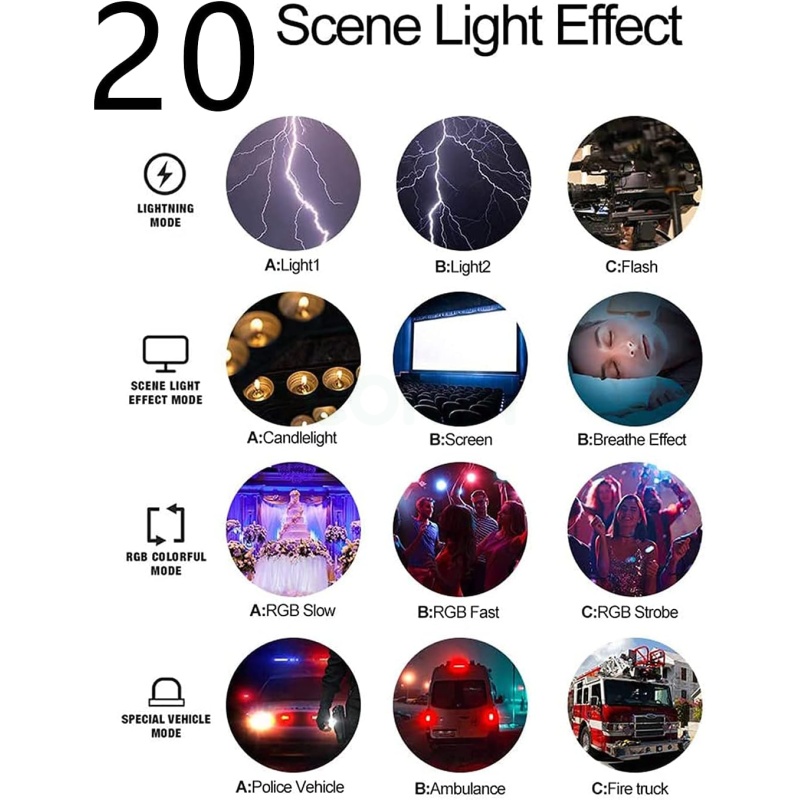 ⁦ULANZI VL120 RGB LED Video Light⁩ - الصورة ⁦6⁩