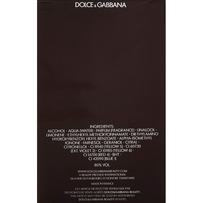 ⁦The One by Dolce & Gabbana - For Him - Eau de Toilette Spray, 100 ml⁩ - الصورة ⁦3⁩