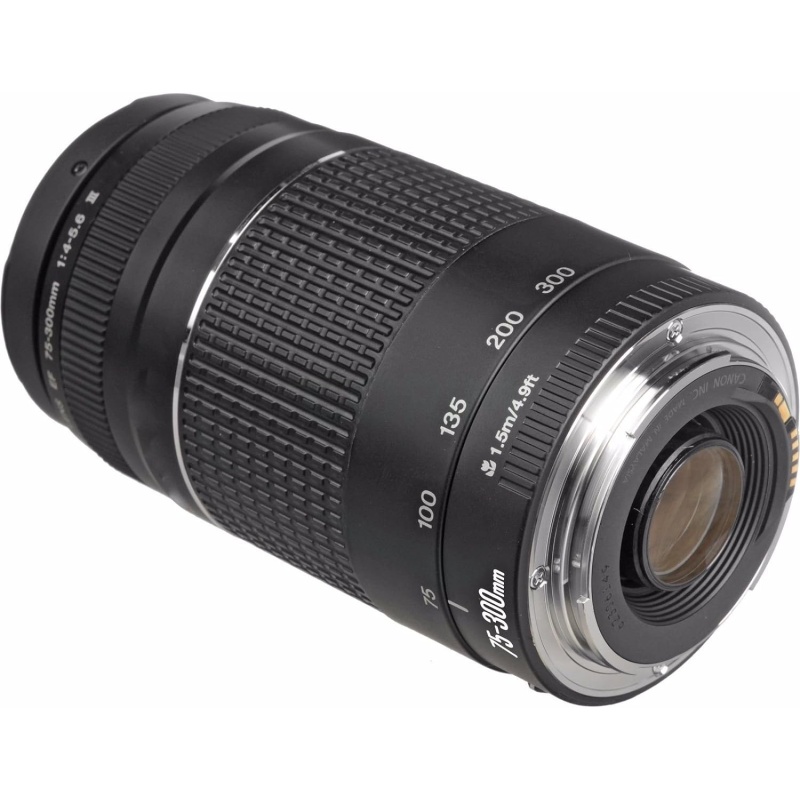 ⁦Canon EF 75-300mm f/4-5.6 III Telephoto Zoom Lens⁩ - الصورة ⁦4⁩