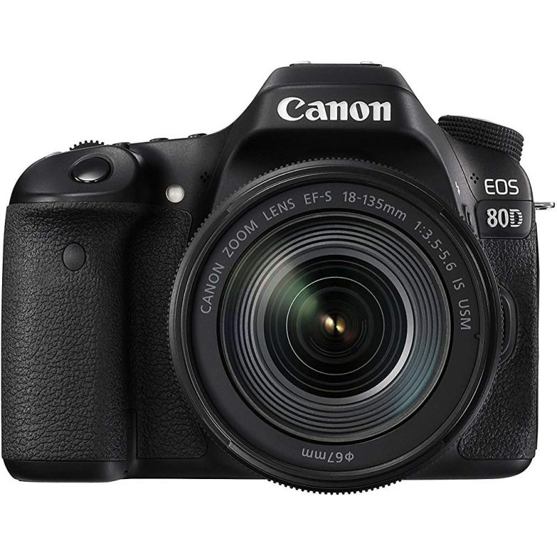 ⁦Canon EOS 80D DSLR Camera + 18-55mm Lens⁩ - الصورة ⁦7⁩