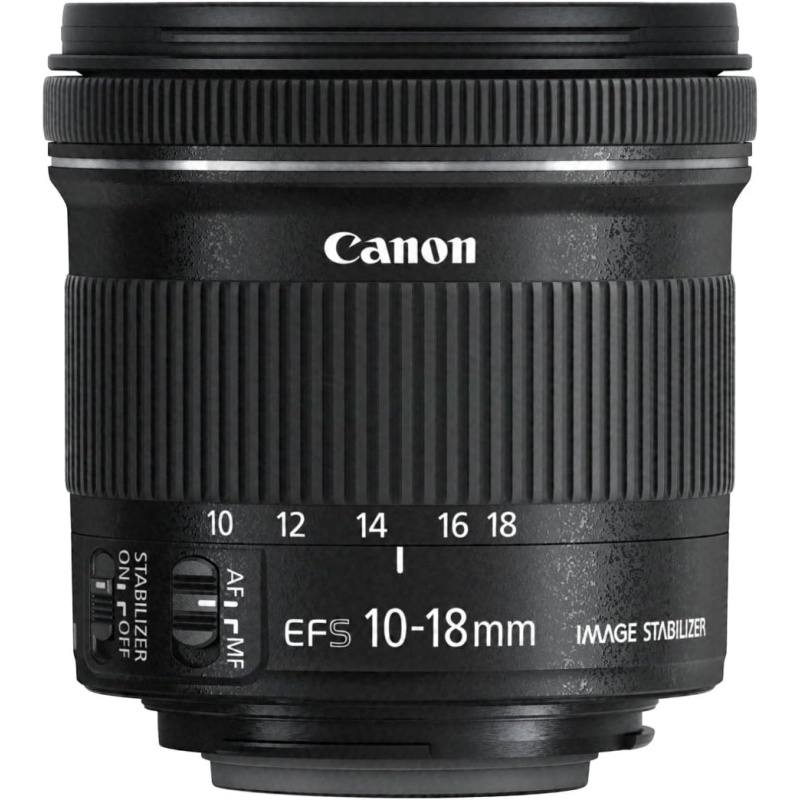 ⁦Canon EF-S 10-18mm f/4.5-5.6 IS STM Lens⁩ - الصورة ⁦4⁩