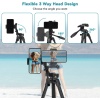 ⁦Eocean 136cm Tripod for Camera & Phone⁩ - الصورة ⁦4⁩