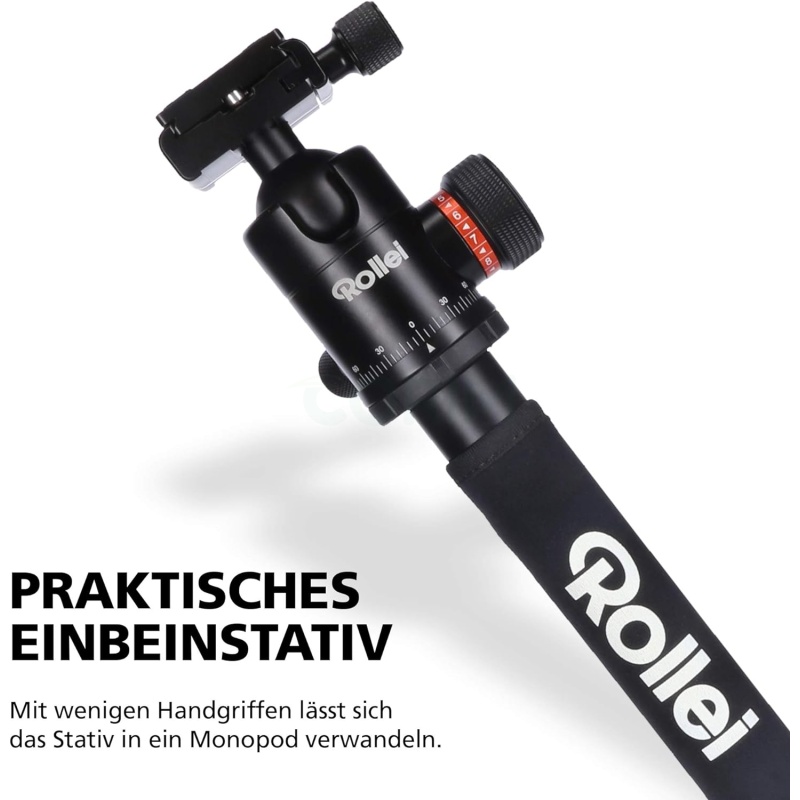 ⁦Rollei C6i Carbon Tripod + Ball Head⁩ - الصورة ⁦5⁩