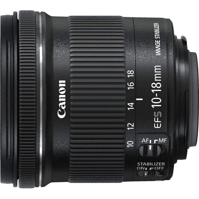 ⁦Canon EF-S 10-18mm f/4.5-5.6 IS STM Lens⁩ - الصورة ⁦2⁩
