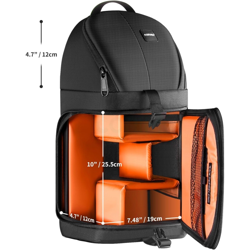 ⁦Neewer DSLR Camera Sling Backpack⁩ - الصورة ⁦4⁩