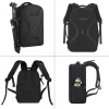 ⁦MOSISO Camera Backpack with Hard Shell Case⁩ - الصورة ⁦5⁩