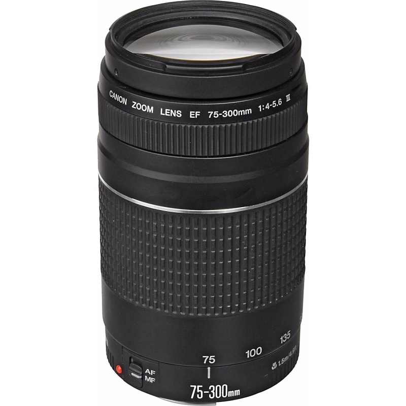 ⁦Canon EF 75-300mm f/4-5.6 III Telephoto Zoom Lens⁩ - الصورة ⁦3⁩