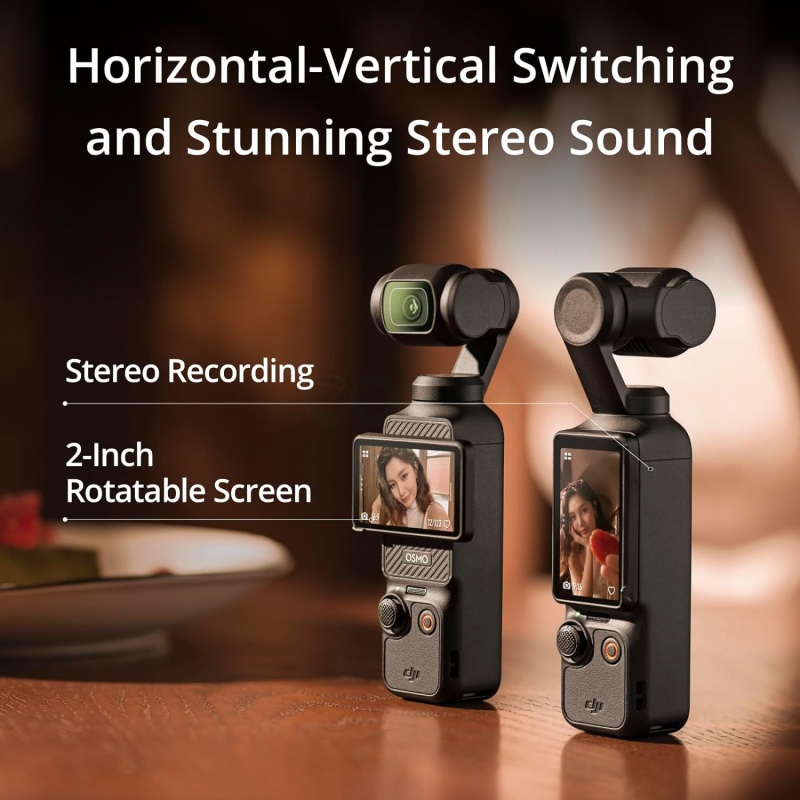 ⁦DJI Osmo Pocket 3 Creator Combo - 4K Gimbal Camera⁩ - الصورة ⁦4⁩