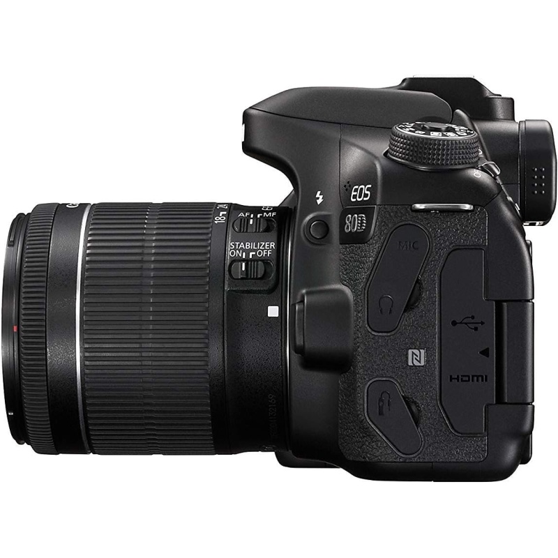 ⁦Canon EOS 80D DSLR Camera + 18-55mm Lens⁩ - الصورة ⁦5⁩