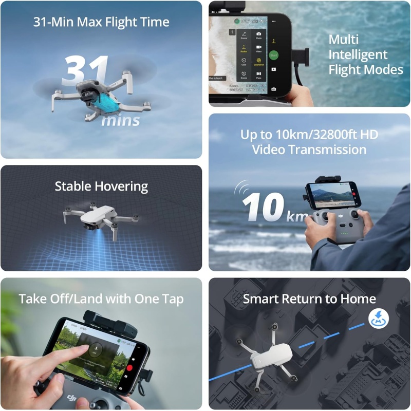 ⁦DJI Mini 2 SE Drone - Lightweight & Portable⁩ - الصورة ⁦5⁩
