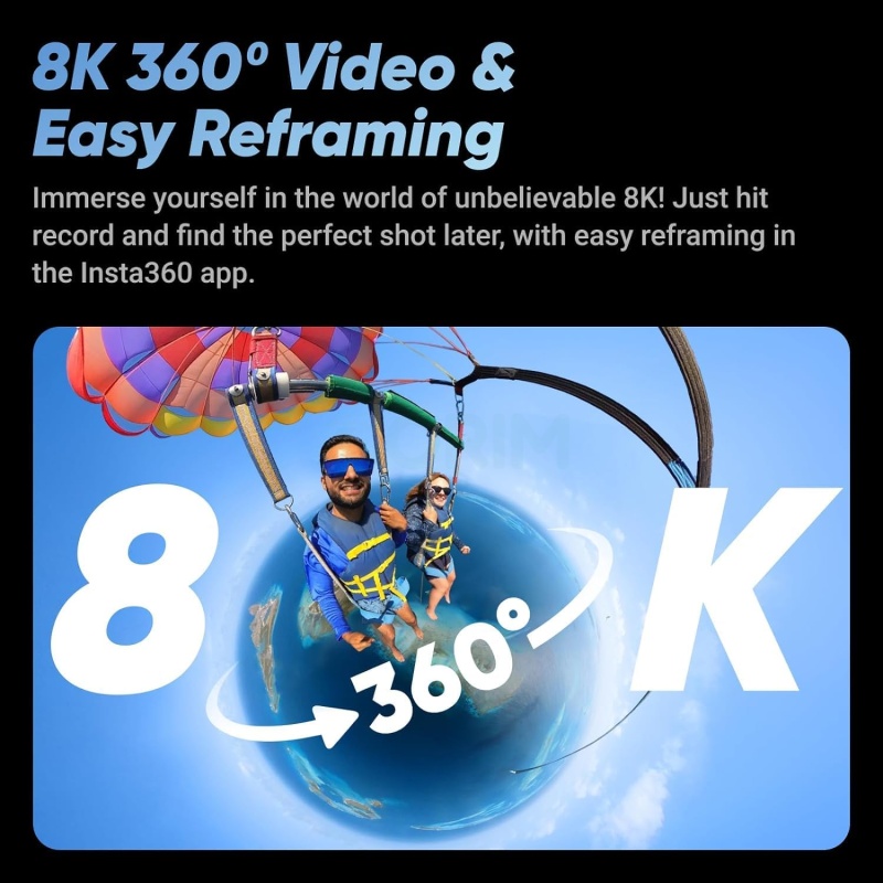 ⁦Insta360 X4 - 8K 360° Action Camera⁩ - الصورة ⁦2⁩