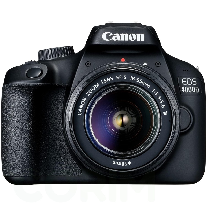 Canon EOS 4000D DSLR Camera + 18-55mm Lens