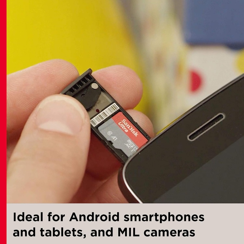 ⁦SanDisk 128GB Ultra UHS-I MicroSD Card (140MB/s)⁩ - الصورة ⁦2⁩