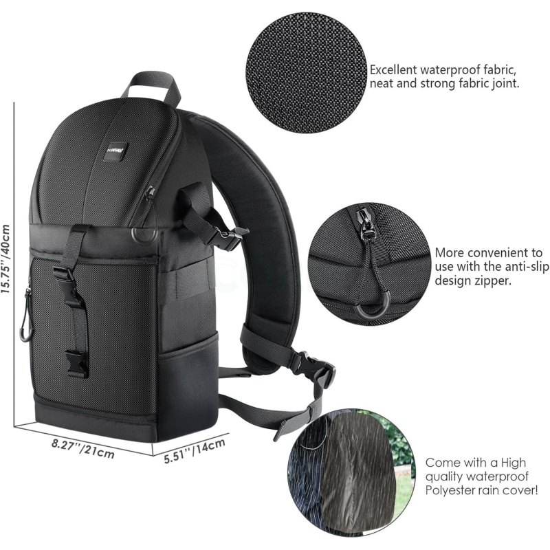 ⁦Neewer DSLR Camera Sling Backpack⁩ - الصورة ⁦3⁩